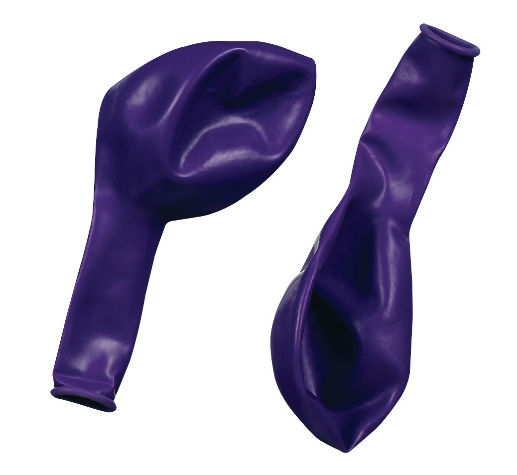 Purple Latex Balloons, 12 inch, 72 Pack