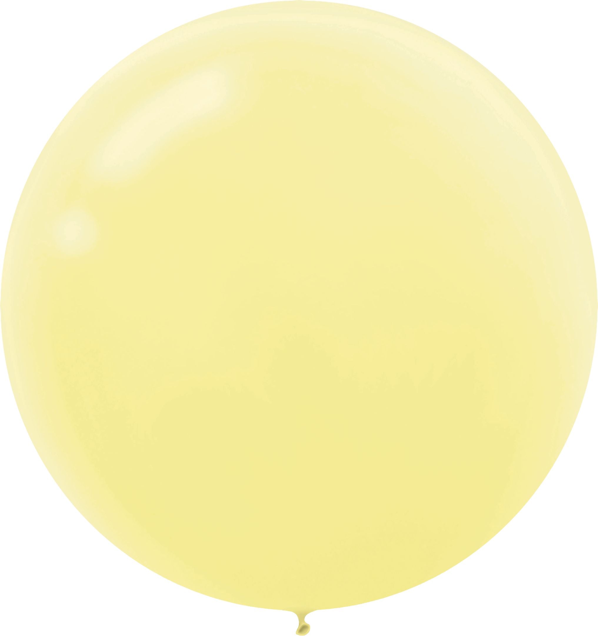 Pastel Assorted Latex Balloons, 24-inch, 4-Pack