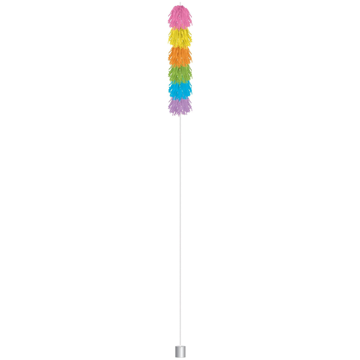 Tassel Fringe Balloon Weight Tail Accessory, Multi-Colored, 6-foot