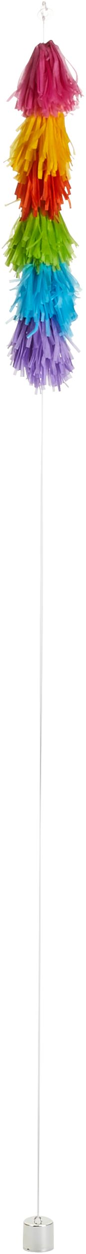 Tassel Fringe Balloon Weight Tail Accessory, Multi-Colored, 6-foot