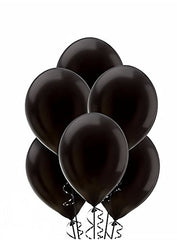 Bulk Black Latex Balloons - 12 Inch, 100-pk