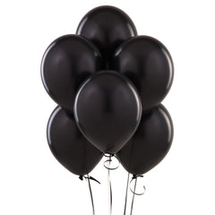 Bulk Black Latex Balloons - 12 Inch, 100-pk
