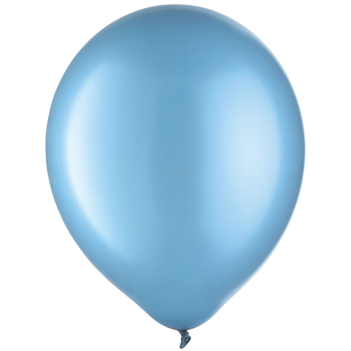 Pearl Blue Powder Latex Balloons - 12-inch, 100-pk