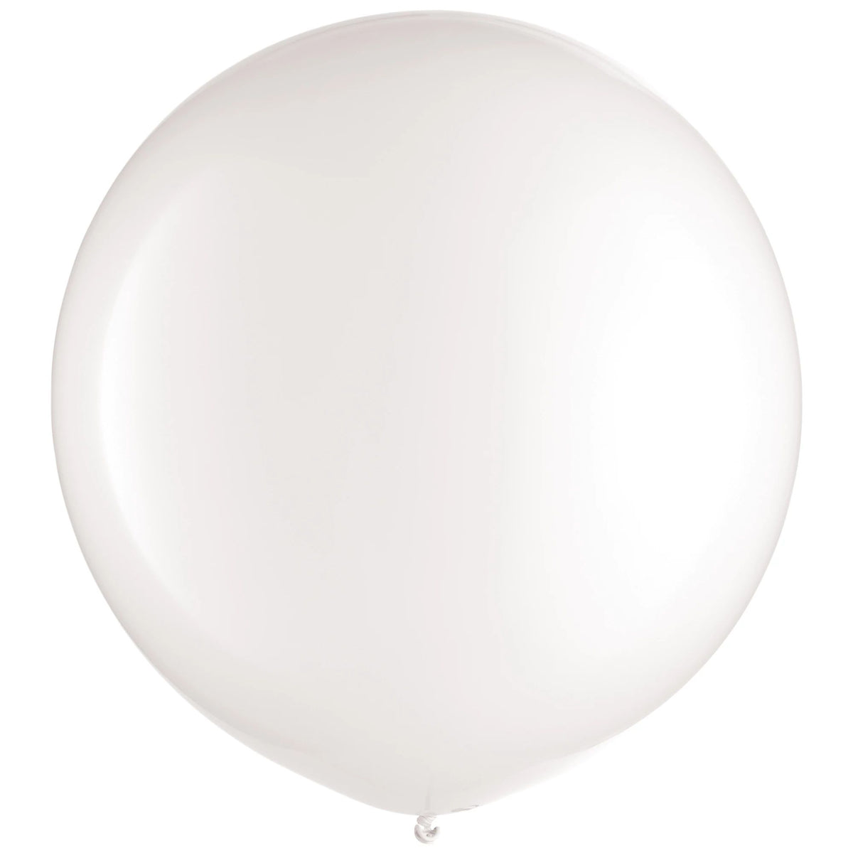24-inch Bulk White Latex Balloons, 25-pk