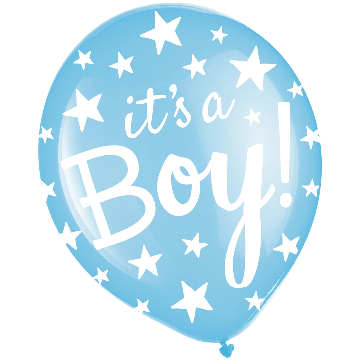 It's a Boy! Printed Latex Balloons - 12-inch, 100-pk
