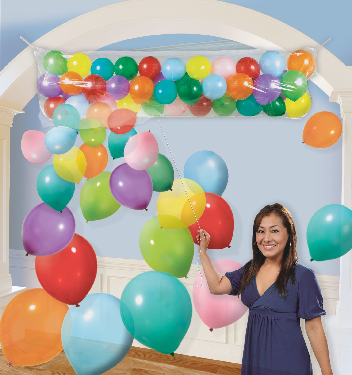 Exciting Balloon Drop Bag with Rip Cord