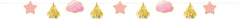 Metallic Hello World Baby Banner Kit