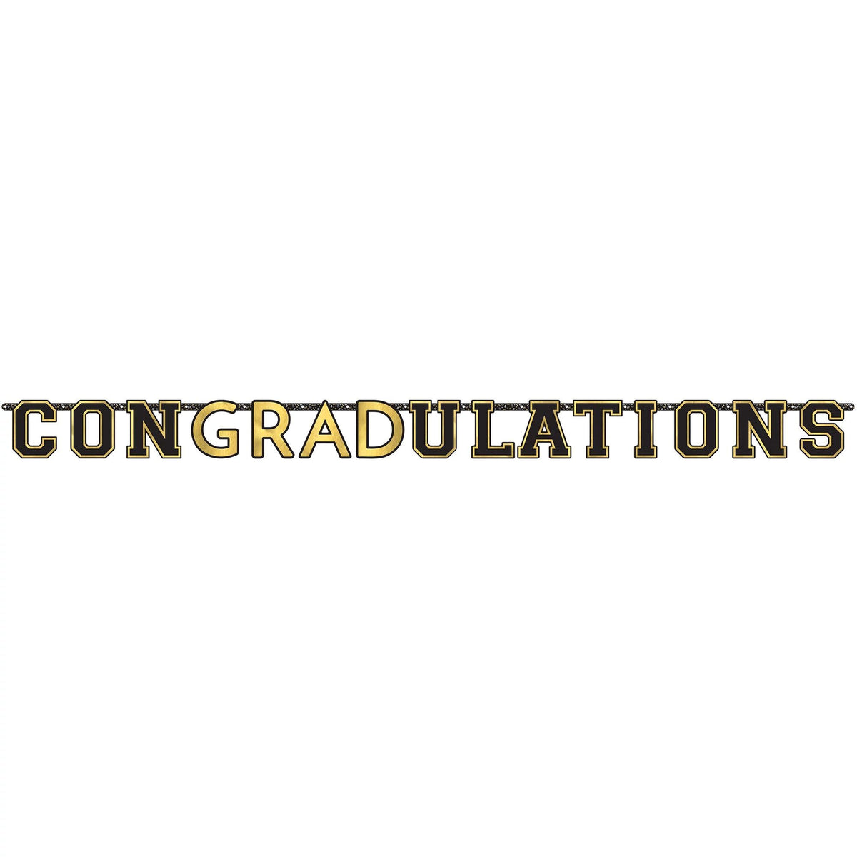Congratulations Graduation Giant Letter Banner