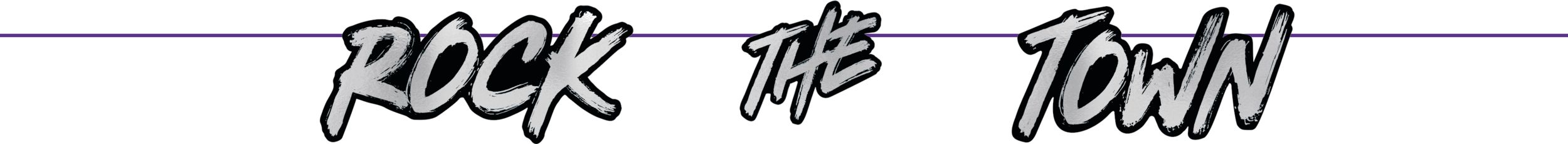 Disney Descendants "Rock The Town" Banner, Purple/Blue, 30.75-inch, 2-pk