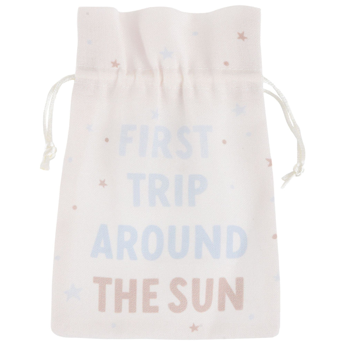 1st Birthday Fabric Favor Pouch, 8-pk