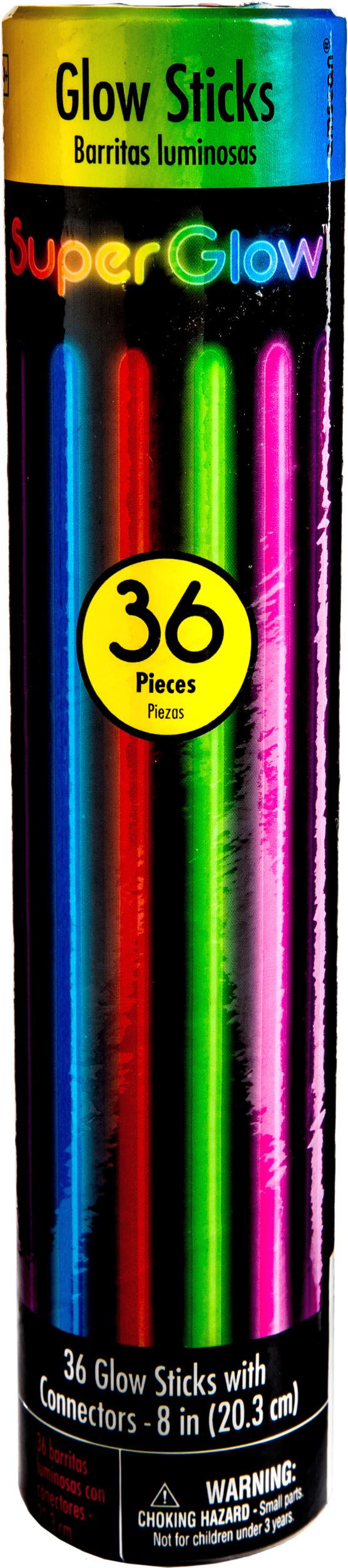 Glow-in-the-Dark Bracelet Wristbands, Assorted Colors, 36-pk