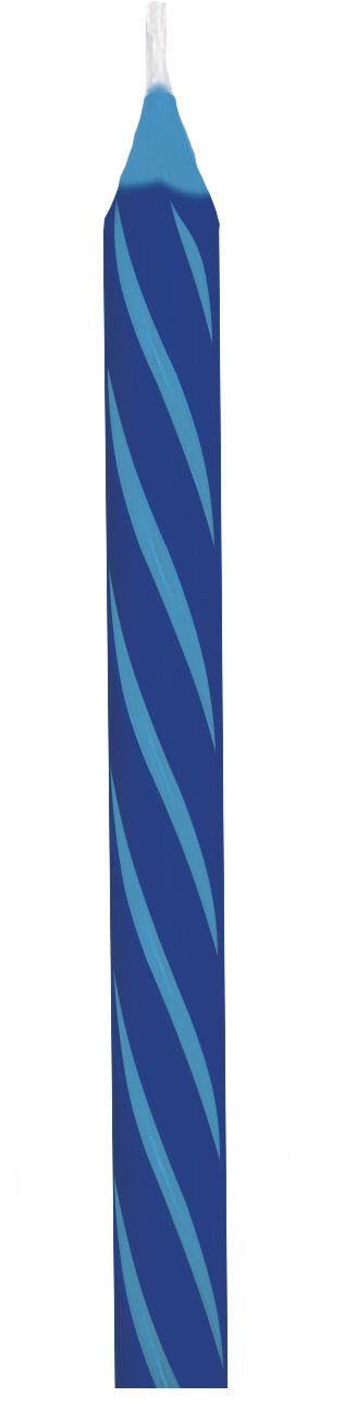 Blast Off Planets Wax Candles, Multi-Colored, 4-inch, 8-pk
