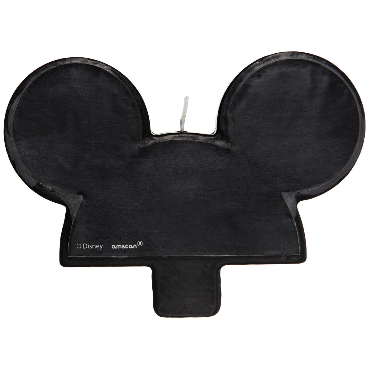 Disney Mickey Mouse Ears Candle, Black, 4.5-inch