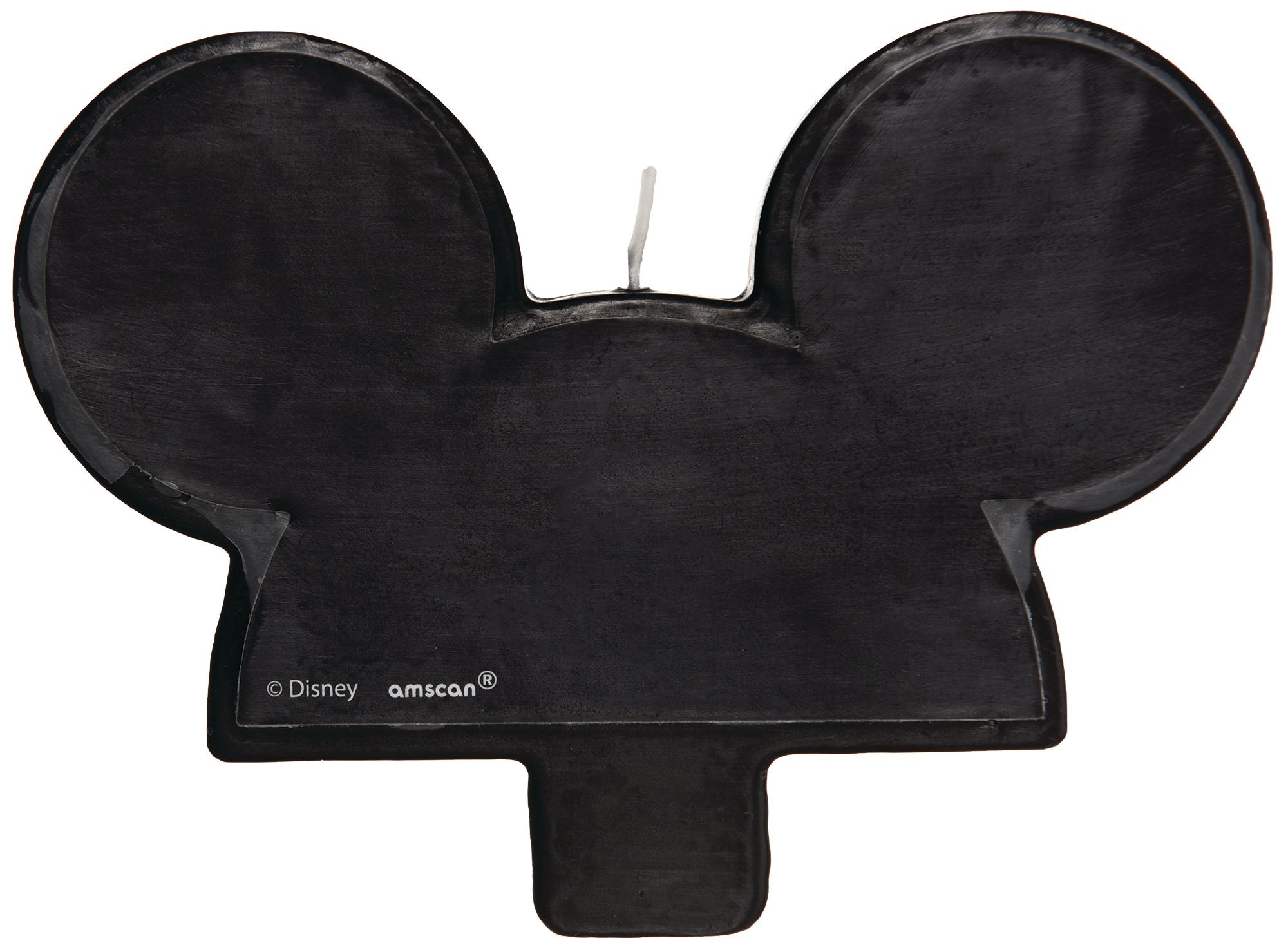 Disney Mickey Mouse Ears Candle, Black, 4.5-inch
