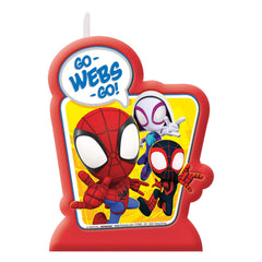 Spidey & His Amazing Friends Birthday Candle