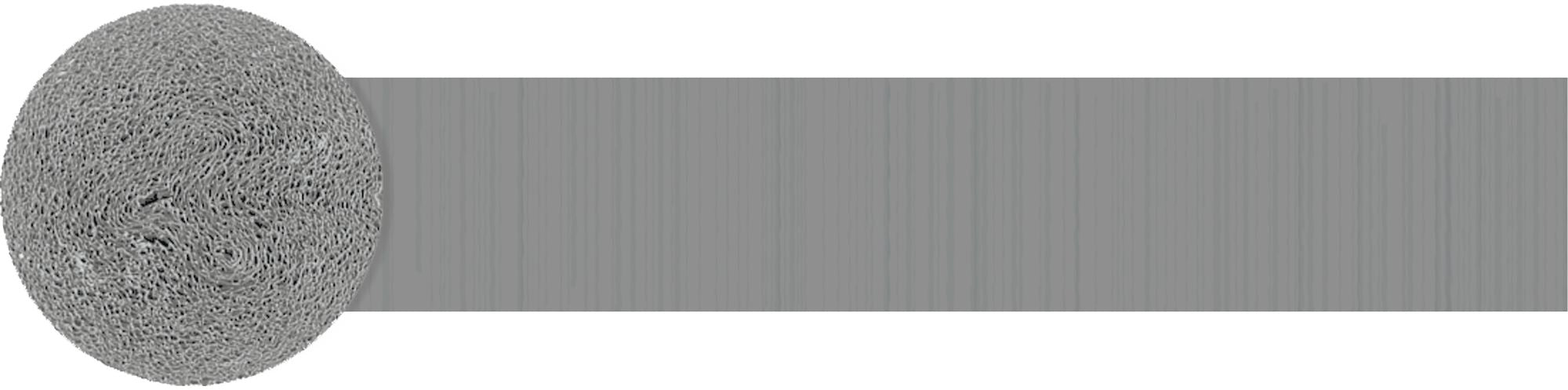 Crepe Paper Streamer, Silver, 200-foot