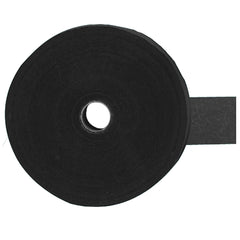 Jumbo Black Crepe Paper Streamer - 500ft