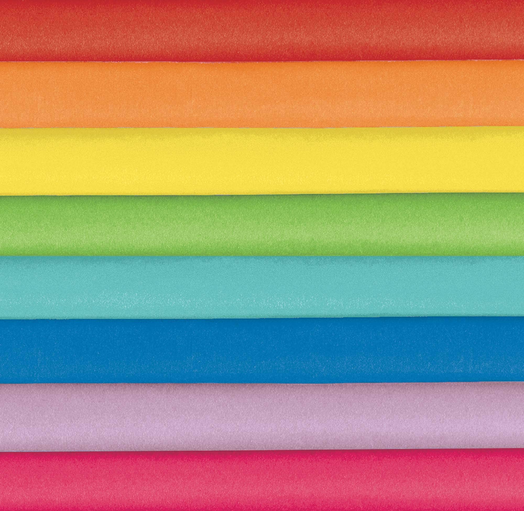 Rainbow Tissue Paper, 20 inch x 20 inch, 40-pk