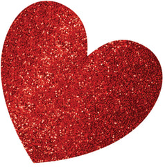 Heart Cutouts, Red, 11.5 inch, 20-pk