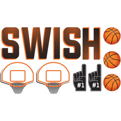 Basketball Themed Cutout Decoration Pack