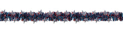 Sparkling Tinsel Patriotic Garland Boa
