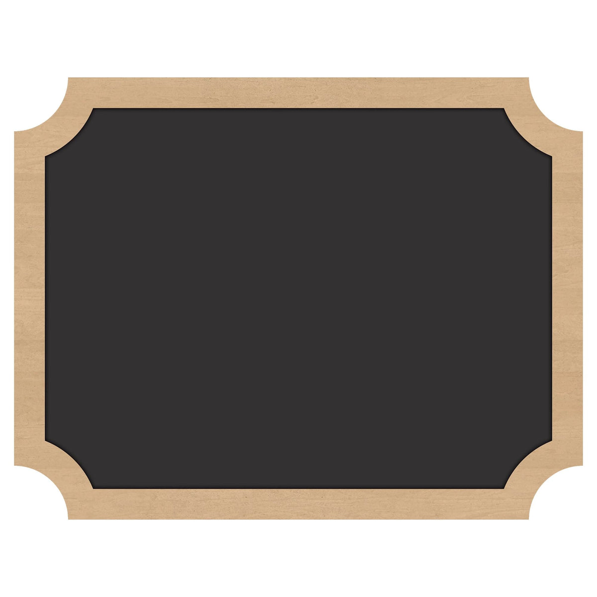DIY Customizable Chalkboard Stand Easel Sign, Black, 12-in, 2-pk
