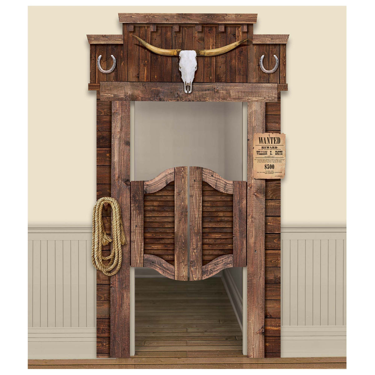Yeehaw Western Saloon Door Decoration