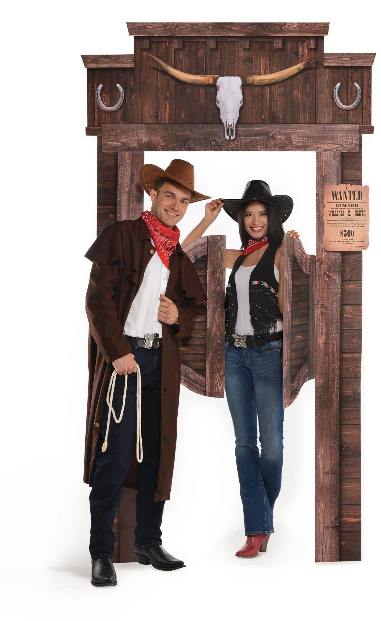 Yeehaw Western Saloon Door Decoration