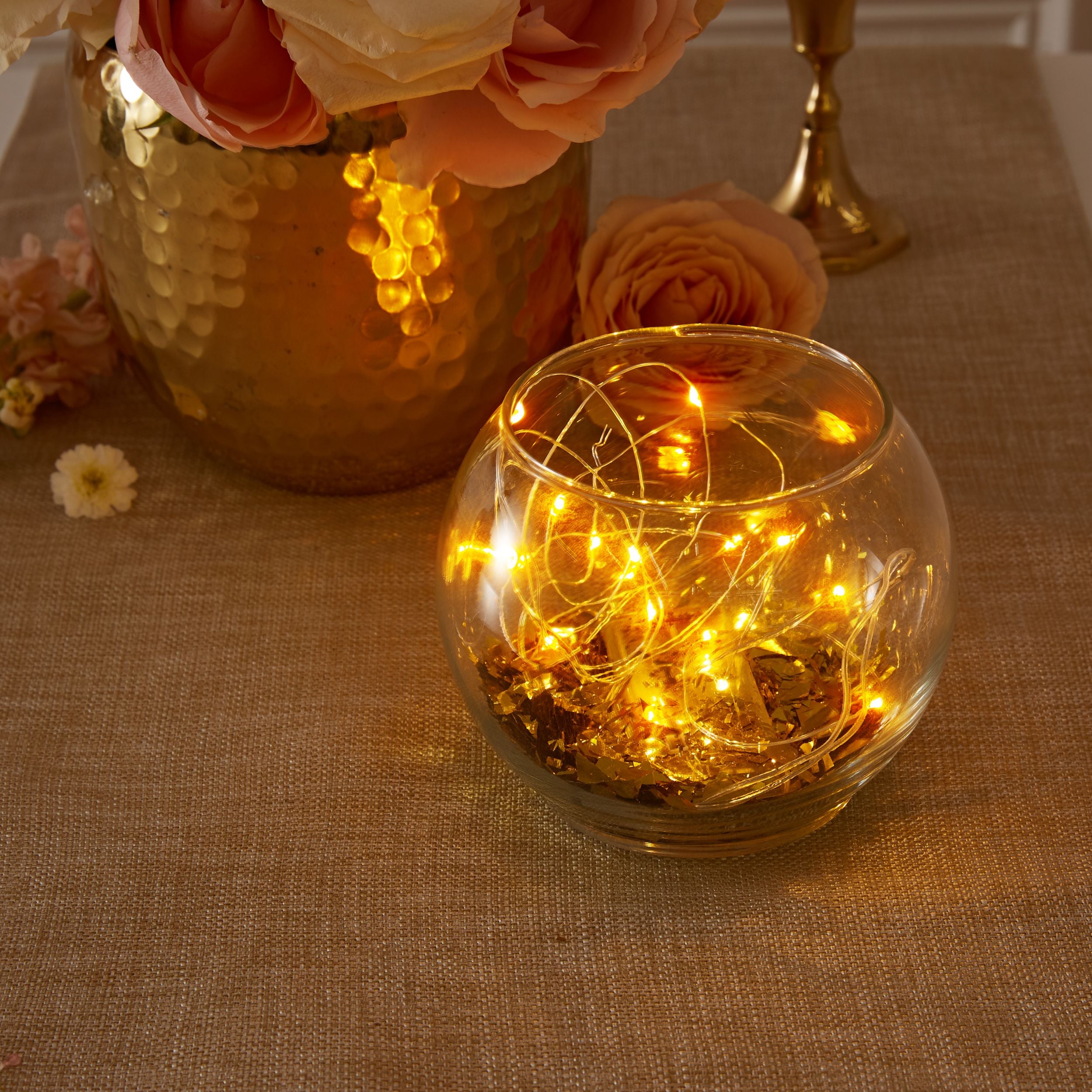Blue LED Fairy String Lights, 5.5-foot, 18 lights