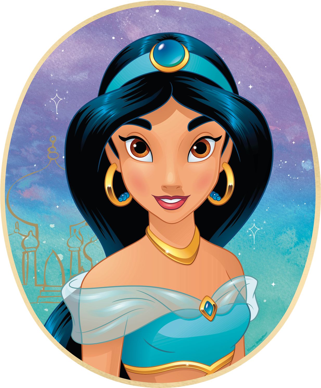 Disney Princess Table & Wall Cutout Decorations, 16.5-inch, 9-pk