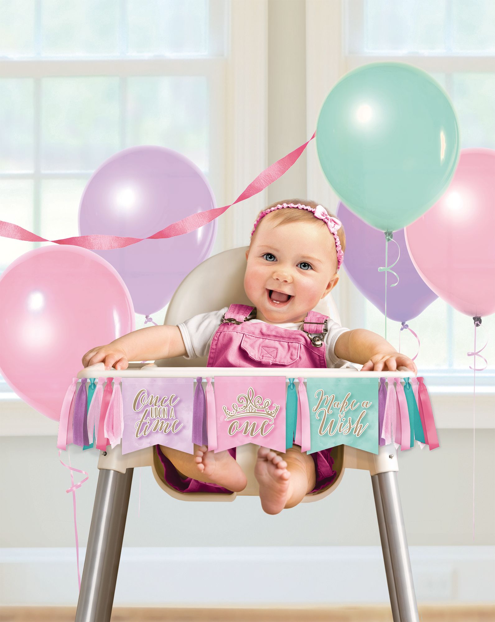 Disney Princess Once Upon A Time High Chair Pennant, 38-inch