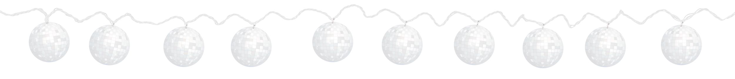 Good Vibes 70s Disco Ball LED String Lights