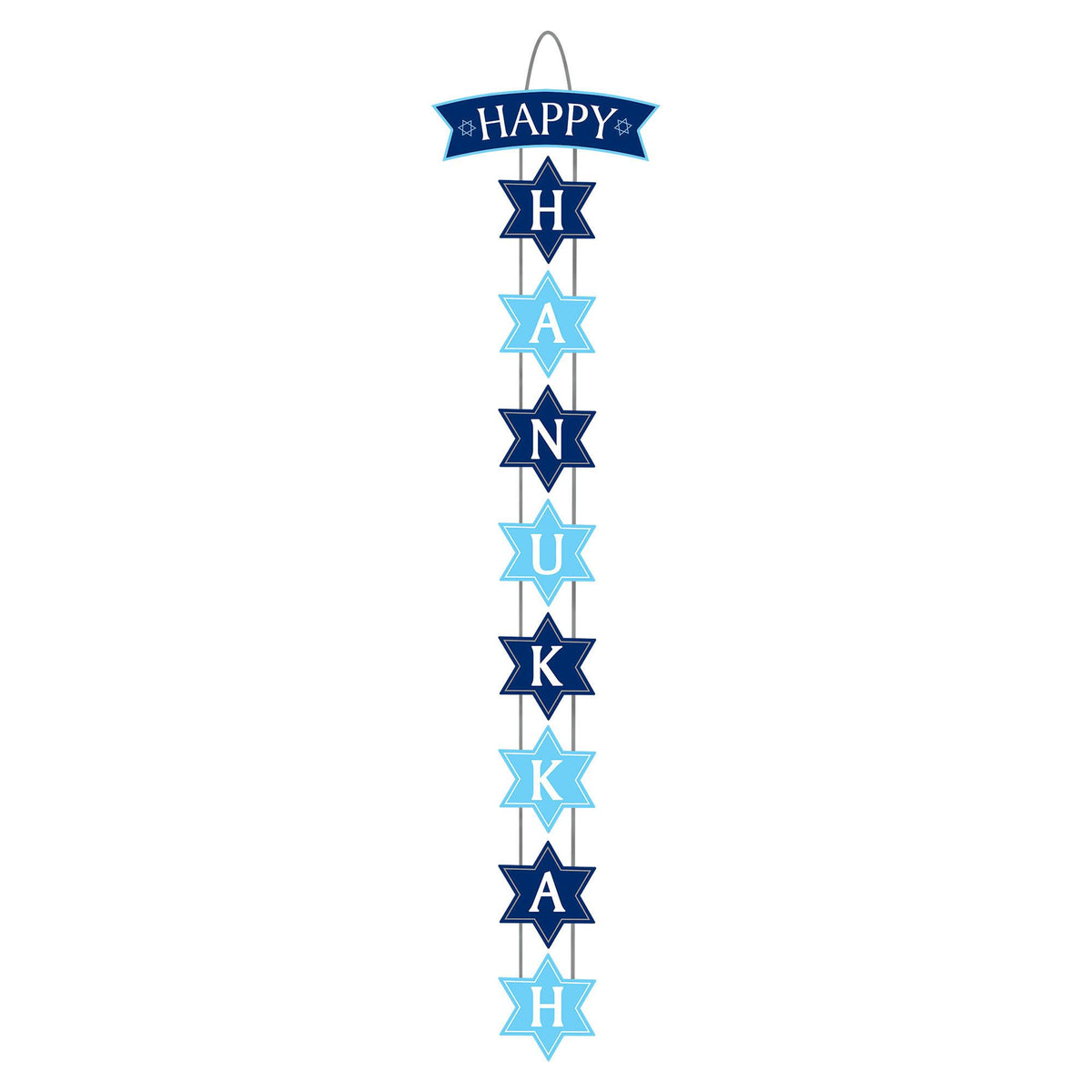 Happy Hanukkah Stacked Sign