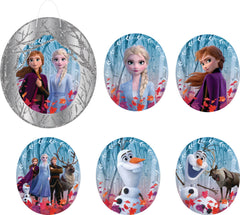 Disney Frozen Anna & Elsa Decorations, 10.5-inch, 7-pk
