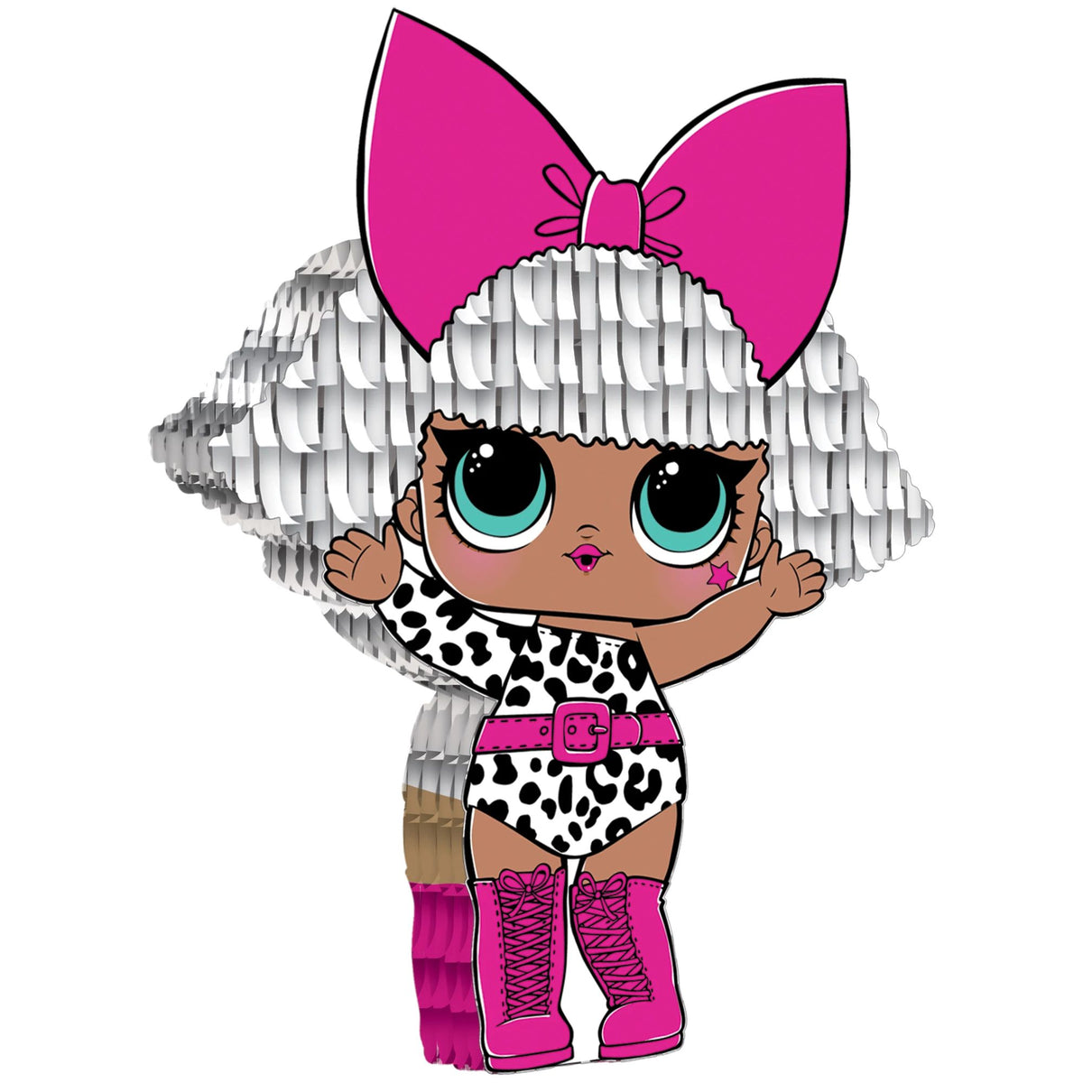 L.O.L Surprise! Diva Pinata, Pink/White, 7.3-inch