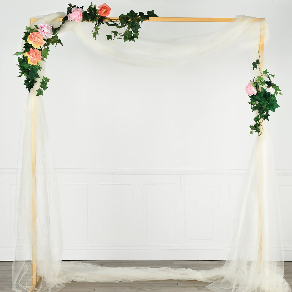Decorative Wedding Arch Decoration, Gold, 7-ft, for Wedding