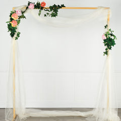 Decorative Wedding Arch Decoration, Gold, 7-ft, for Wedding