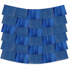 Royal Blue, 14-inch, Plastic Fringe Scene Setter Backdrop