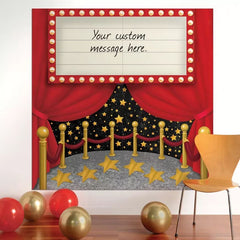 Awards Night Scene Setter, Red/Gold, 14.5-inch, 2-pk