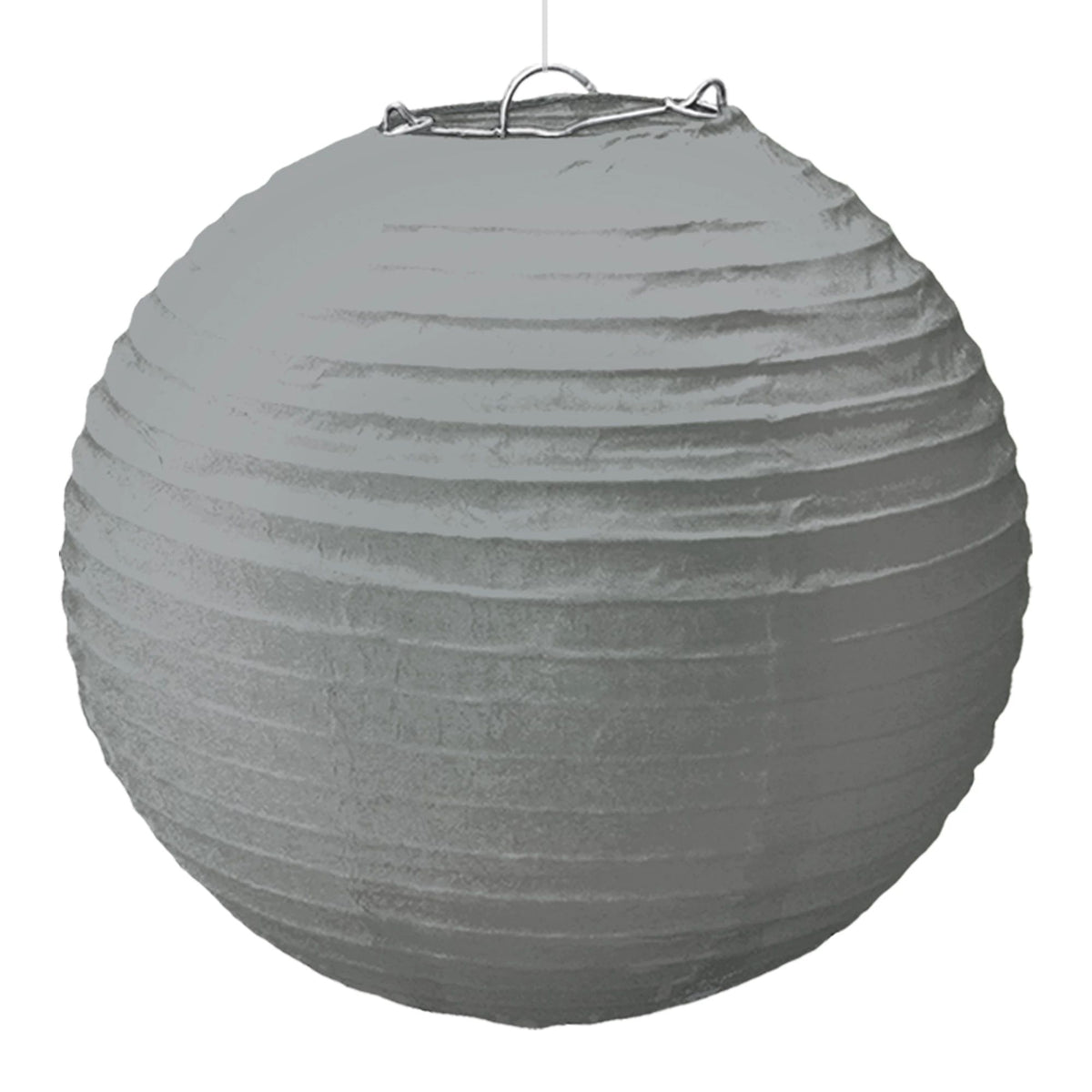 Silver Paper Lanterns, 5-pk