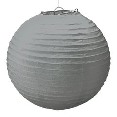 Silver Paper Lanterns, 5-pk