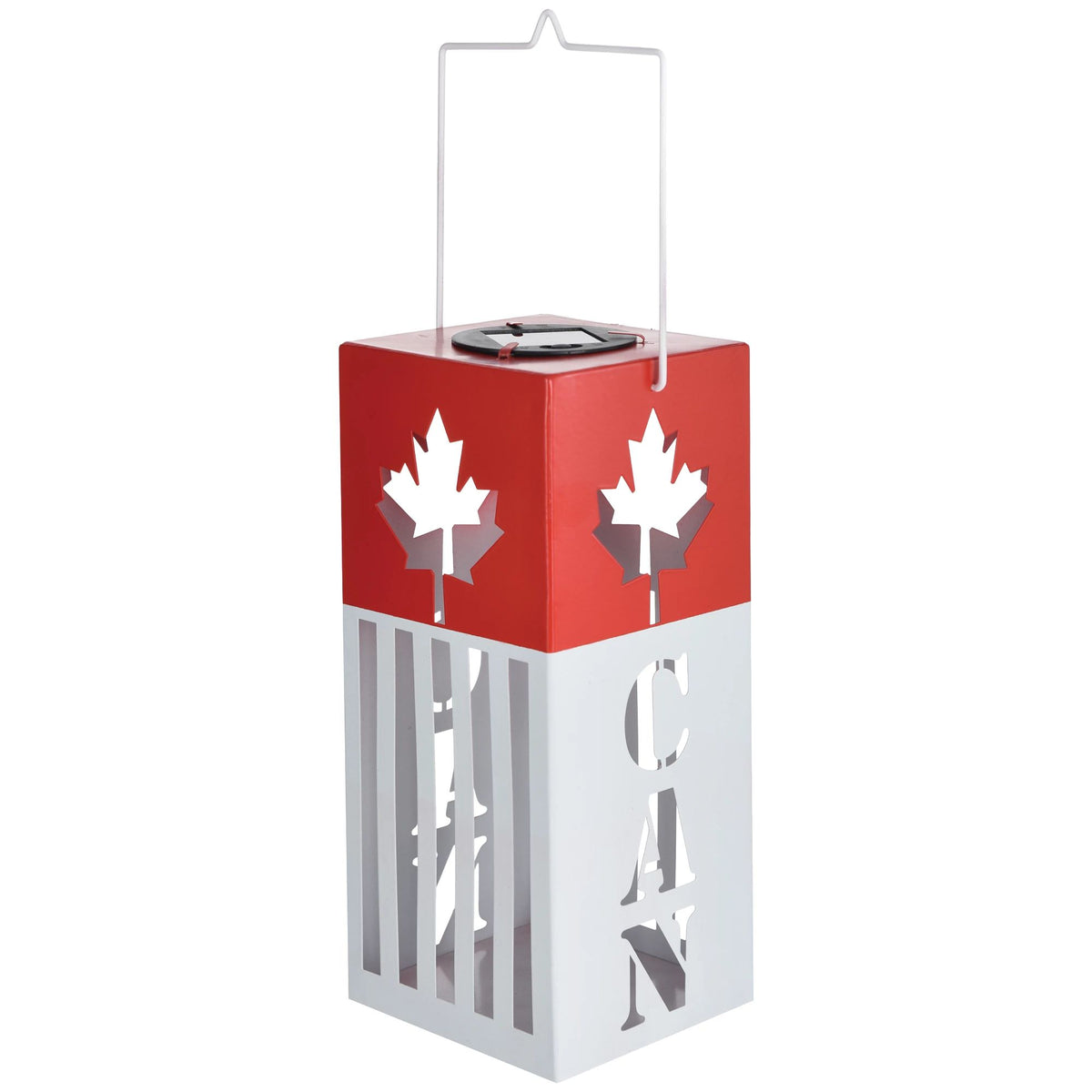 Canada Day Solar Lantern