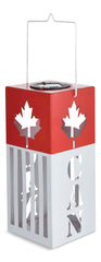 Canada Day Solar Lantern
