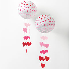 Valentines Day Light-Up Lanterns, 2-pk