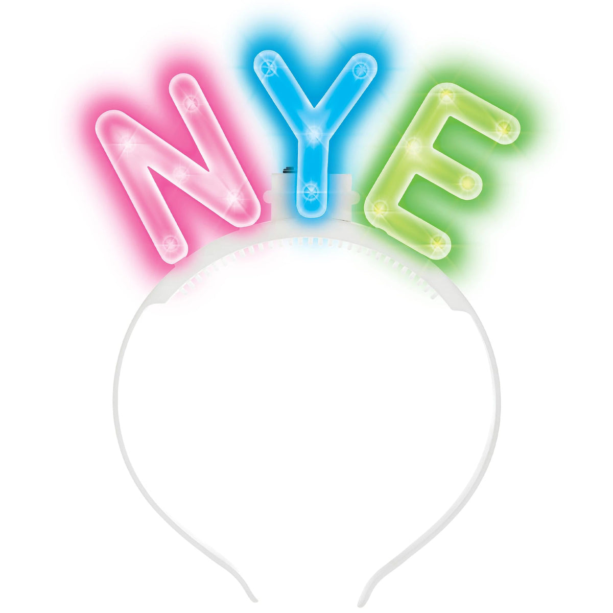 Light-Up NYE Plastic Headband