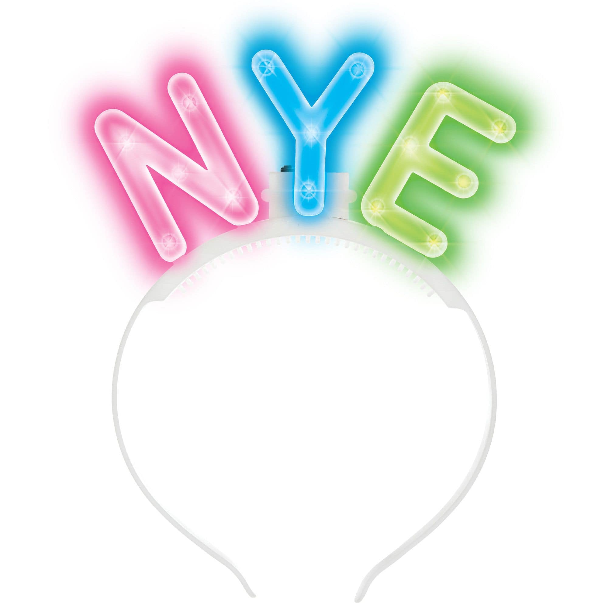 Light-Up NYE Plastic Headband