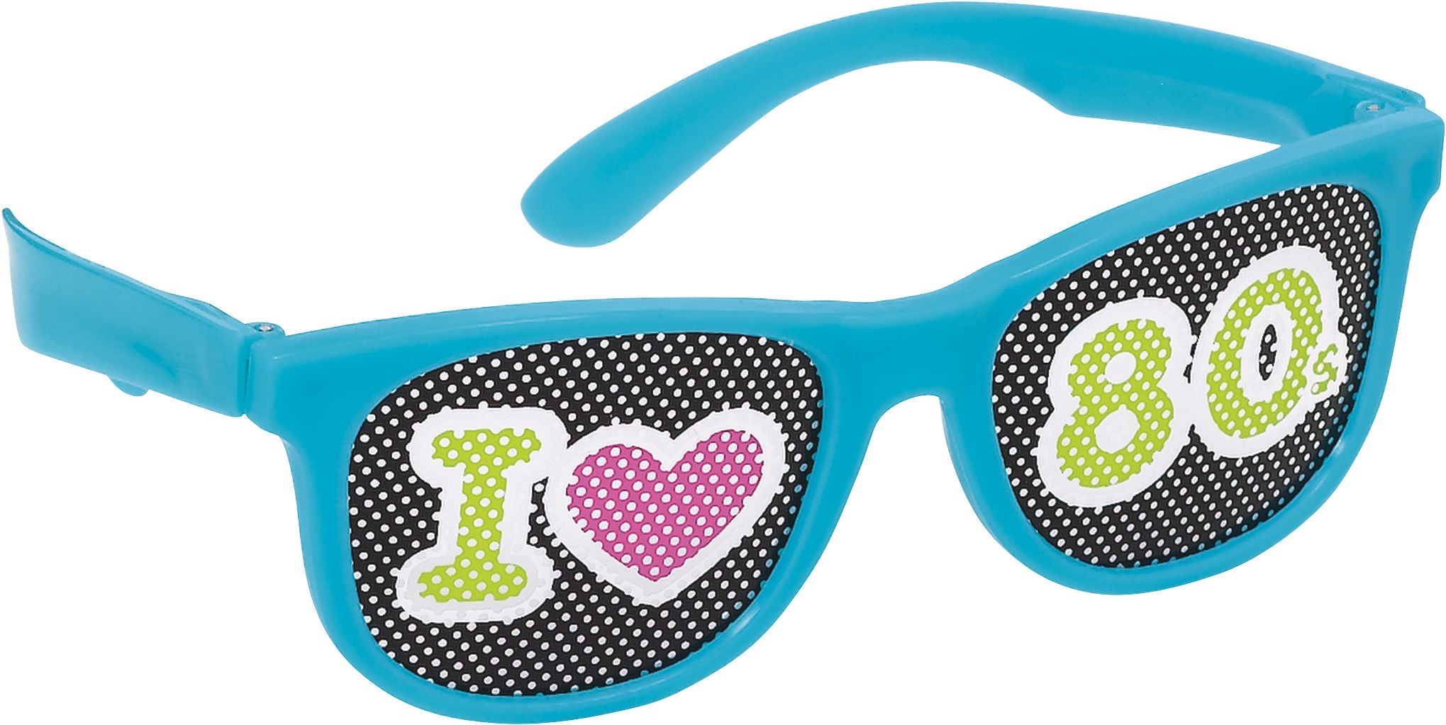 Totally 80s Printed Glasses, 10-pk