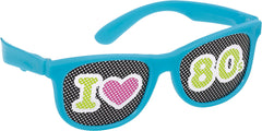 Totally 80s Printed Glasses, 10-pk