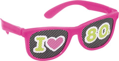 Totally 80s Printed Glasses, 10-pk