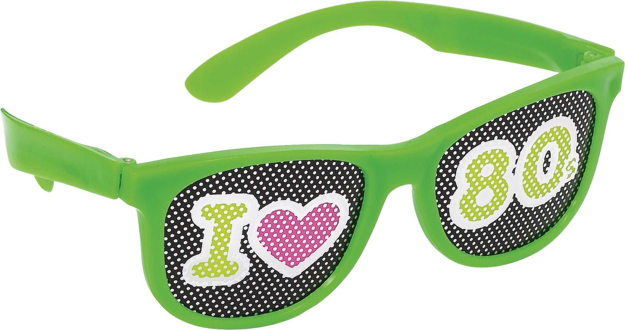 Totally 80s Printed Glasses, 10-pk